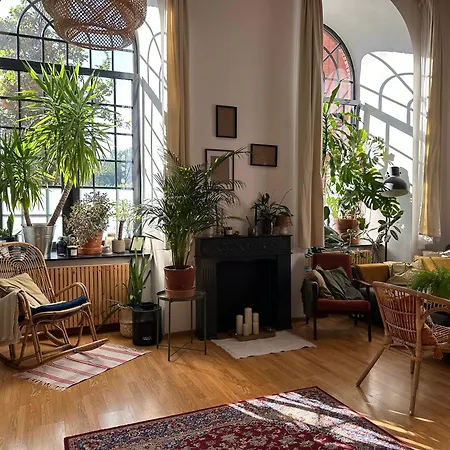 Apartament Włókno - Słoneczny Loft U Scheiblera Łódź