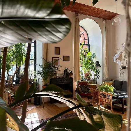 Wlokno - Sloneczny Loft U Scheiblera Apartmán Lodž